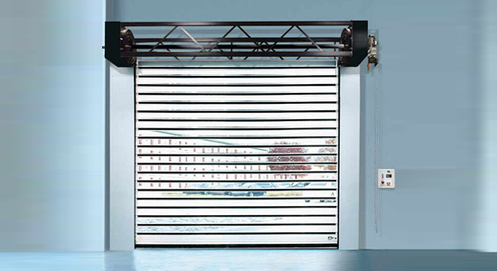 <strong>Wayne Dalton - High Speed Doors - Model 889 ADV-Xtreme</strong> <br><br> Made with patent-pending designs and durable construction, Wayne Dalton’s line of high speed doors features two high speed metal doors for exterior applications, six high speed fabric doors that can be used in interior and exterior applications and one high speed, high cycle rubber door for use in areas with extreme environments. These fast-acting doors have a springless design that requires minimal interruption for maintenance and the fabric doors feature breakaway technology to make doors field repairable. 